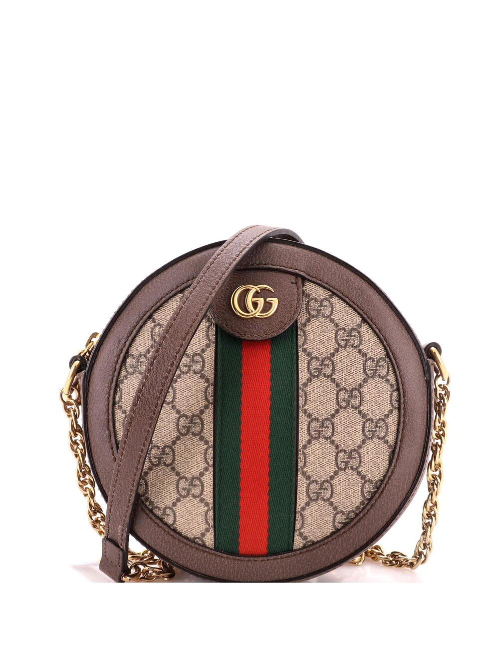 Gucci Ophidia Round Shoulder Bag Gg #348089G11B